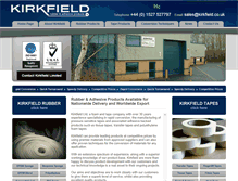 Tablet Screenshot of kirkfield.co.uk